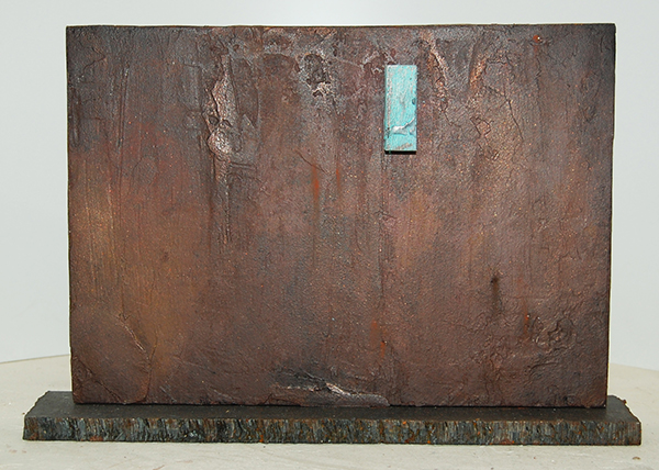 I am, Sculpture, Steel and wood